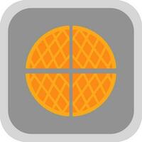 Waffle Vector Icon Design