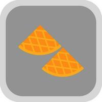 Wafer Vector Icon Design