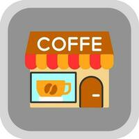 diseño de icono de vector de cafetería