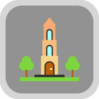 Dom tower Vector Icon Design