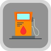 Gas station Vector Icon Design