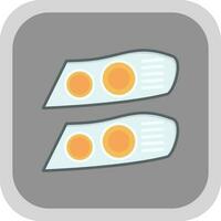 Car lights Vector Icon Design