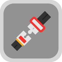 Seatbelt Vector Icon Design