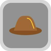 diseño de icono de vector de sombrero