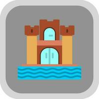 Gravensteen Vector Icon Design