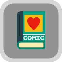 Comic book Vector Icon Design