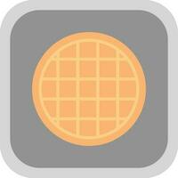 Waffle Vector Icon Design