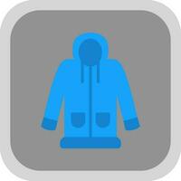 Raincoat Vector Icon Design