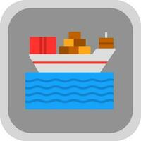 Ship Vector Icon Design