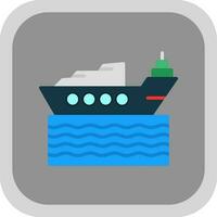 Ship Vector Icon Design