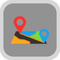 Map Vector Icon Design