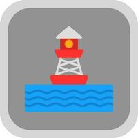 Buoy Vector Icon Design