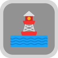 Buoy Vector Icon Design