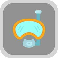 Diving mask Vector Icon Design