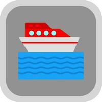 Boat Vector Icon Design