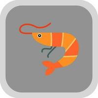 Shrimp Vector Icon Design