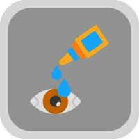 Eye drop Vector Icon Design