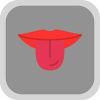 Tongue Vector Icon Design