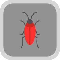 Cockroach Vector Icon Design