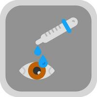 Eye drop Vector Icon Design