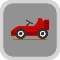 Go kart Vector Icon Design