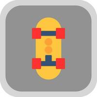 Skateboard Vector Icon Design