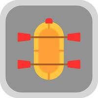 Rafting Vector Icon Design