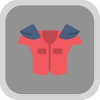 Shoulder pads Vector Icon Design