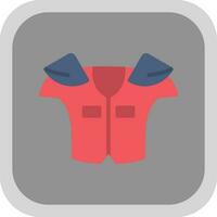 Shoulder pads Vector Icon Design