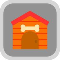 Dog area Vector Icon Design