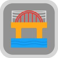 diseño de icono de vector de puente