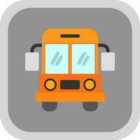 School bus Vector Icon Design