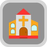 Church Vector Icon Design