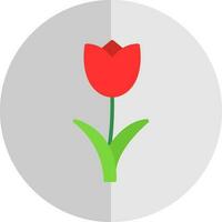 Tulips Vector Icon Design