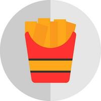 French fries Vector Icon Design