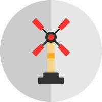 Windmill Vector Icon Design