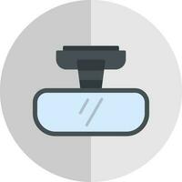 Rearview mirror Vector Icon Design