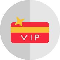 Vip card Vector Icon Design