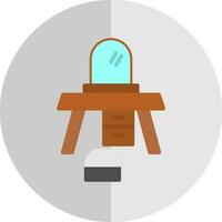 Dressing table Vector Icon Design