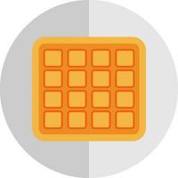 Waffle Vector Icon Design
