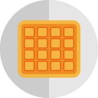 Waffle Vector Icon Design