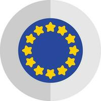 europeo Unión vector icono diseño