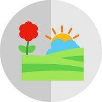 Field Vector Icon Design