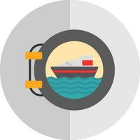 Porthole Vector Icon Design