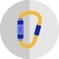 Carabiner Vector Icon Design