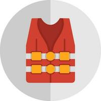 Life vest Vector Icon Design