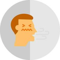 Bad breath Vector Icon Design