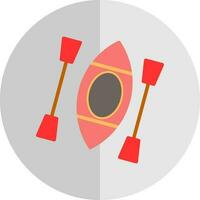 diseño de icono de vector de kayak