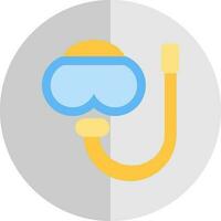 Snorkling Vector Icon Design