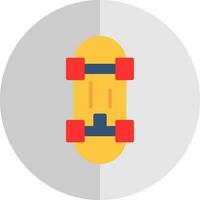 Skateboard Vector Icon Design